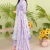 Tawakkal New Embroidered Digital Printed Lawn shirt - Cut Work Embroidered Digital Printed Lawn Dupatta