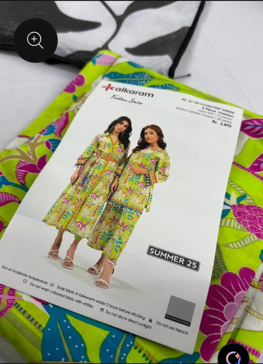 ALKARAM 2 Piece Printed Lawn Suit